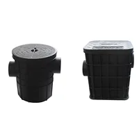 Underground Grease Trap HDPE จาระบีแยกครัวสำหรับร้านอาหารหรือ Gastronomy รอบสแควร์ 1