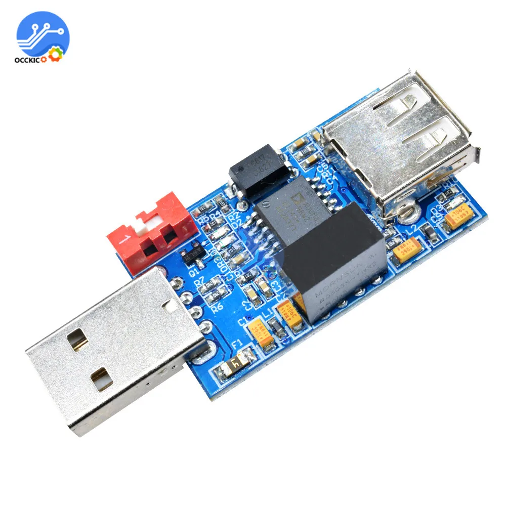 SAUJNN New USB Isolator 1500v Isolator ADUM4160 USB to USB ADUM4160/ADUM3160 Module Z10 Drop Ship SAUJNN New USB Isolator 1500v Isolator ADUM4160 USB to USB ADUM4160/ADUM3160 Module Z10 Drop Ship