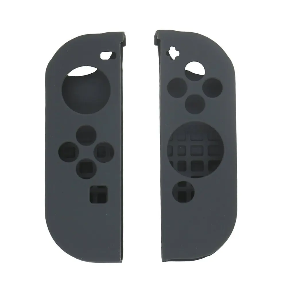 Black Силиконовый чехол для nintendo Switch nx ns Host о ручке силиконовый чехол цвет настраиваемый - Цвет: Black
