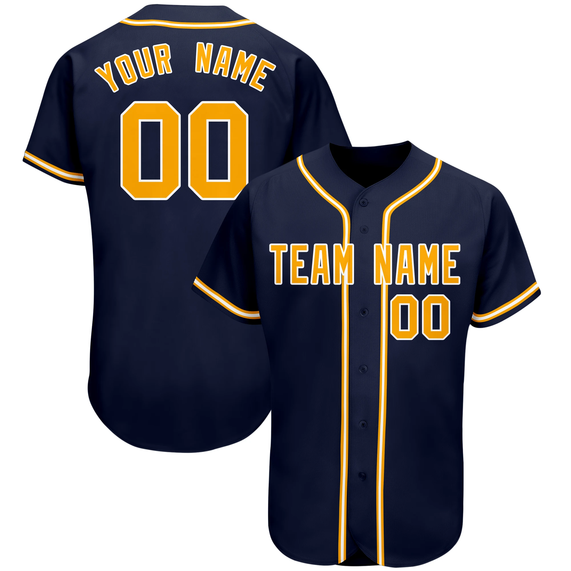 Custom Baseball Jersey Stitch Design Team Player's Name/number/logo Softball Game Training