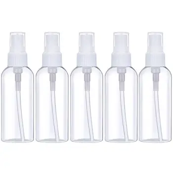 

20pcs/set (30/50/100ML) Empty Fine Mist Spray Bottle,Perfume,Portable,Cosmetic Liquid Travel containers Clear Plastic Refillable