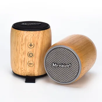 

Wooden Wireless Bluetooth Speaker Card Mini Subwoofer Portable Computer Outdoor Small Audio TF Card AUX Audio Cable