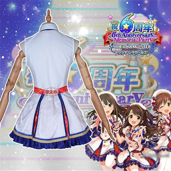IDOLM@ STER 6th anniversary Memorial вечерние костюмы для косплея 6 платье для девочек на Хэллоуин