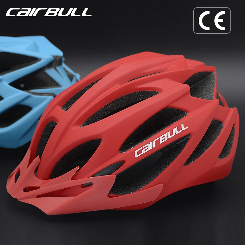 

CAIRBULL Mountain Bike Helmets Mtb Ultralight Integrally-Molded Road Helmet Removable Sun Visor Adult Men Women Ventilated M/L