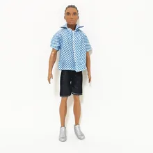 Special Price Ken The Boyfriend Blue Tee Outfits Set for Barbie BJD Doll Clothes Accessories Play House Dressing Up Costume Kids Toys Special Price Ken The Boyfriend Blue Tee Outfits Set for Barbie BJD Doll Clothes Accessories Play House Dressing Up Costume Kids Toys