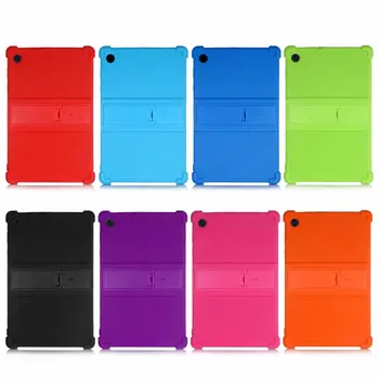 

Tablet case For Lenovo Tab M10 Plus TB-X606F TB-X606X 10.3inch kids safe silicone Case Shockproof Flip Stand Cover + pen