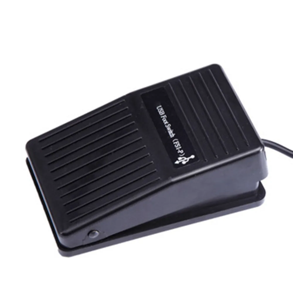 USB Single Foot Switch Pedal Control Keyboard Mouse PC Game for Dos Win 2000/XP/Vista/7 for MAC for Linux