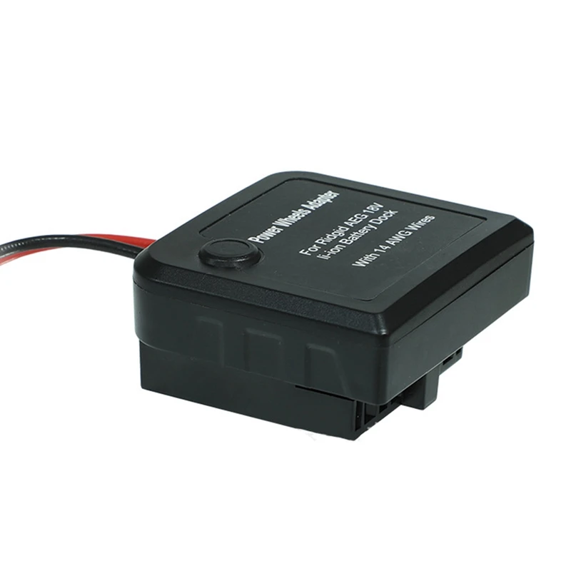 Для адаптера силовых колес с проводами 14 AWG для автоинструментов Ridgid AEG литиевая