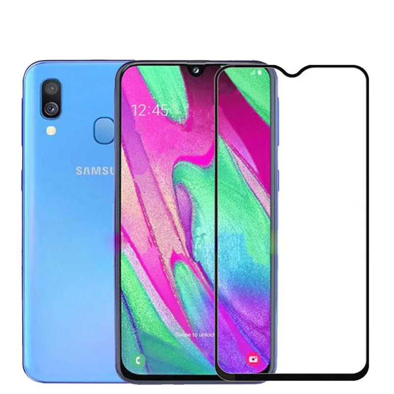 2 в 1 для samsung Galaxy A40 пленка для объектива камеры 9D защита экрана защитное закаленное стекло для Galaxy SM A40 A405F A 40