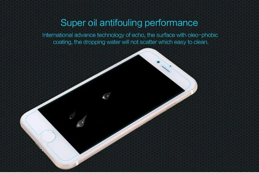 Закаленное стекло для iPhone 6 6S 7 8 Plus Nillkin H 0 33 мм защита экрана от взрыва Apple