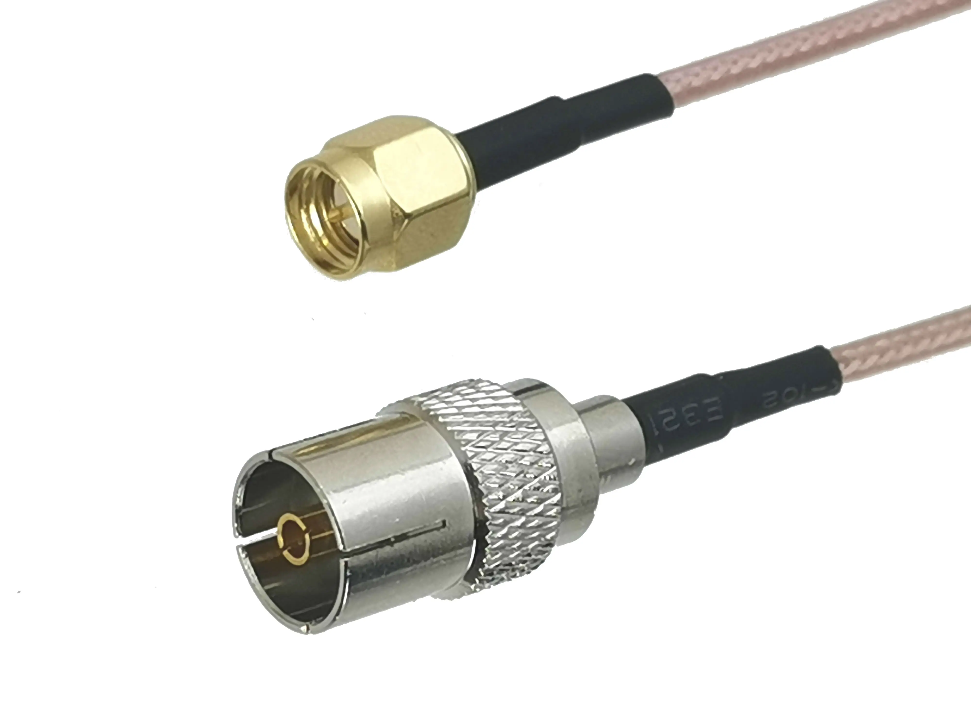 1 шт. штекер RG316 IEC PAL DVB T на SMA прямой коннектор RF коаксиальный цвет диагональ 4 10