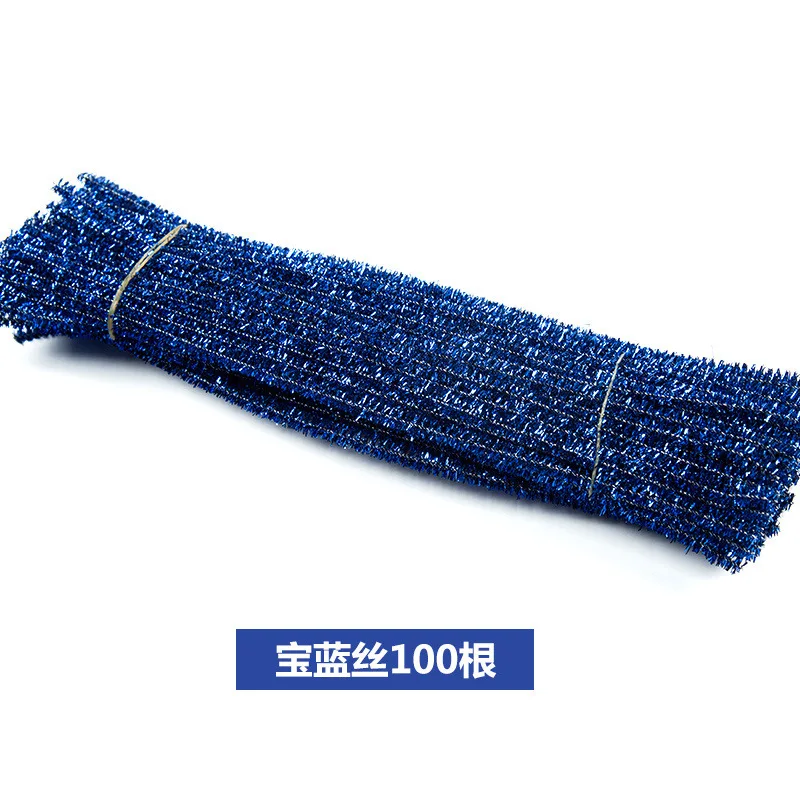 300PCS 300 шт золотой лук волос корень кручения бар Детские DIY материалы ручной работы детские развивающие игрушки детский сад обучающие средства - Цвет: 300PCS