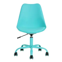 EGGREE Blokhus Регулируемый поворотный офисный стул для гостиной, офиса и спальни-синий