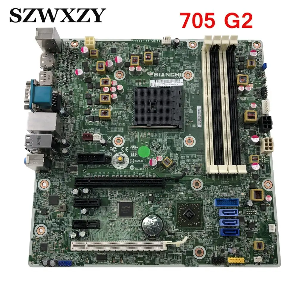 Новая настольная материнская плата для HP 705 G2 FM2b 798571-001 798571-601 798073-001 | Компьютеры и