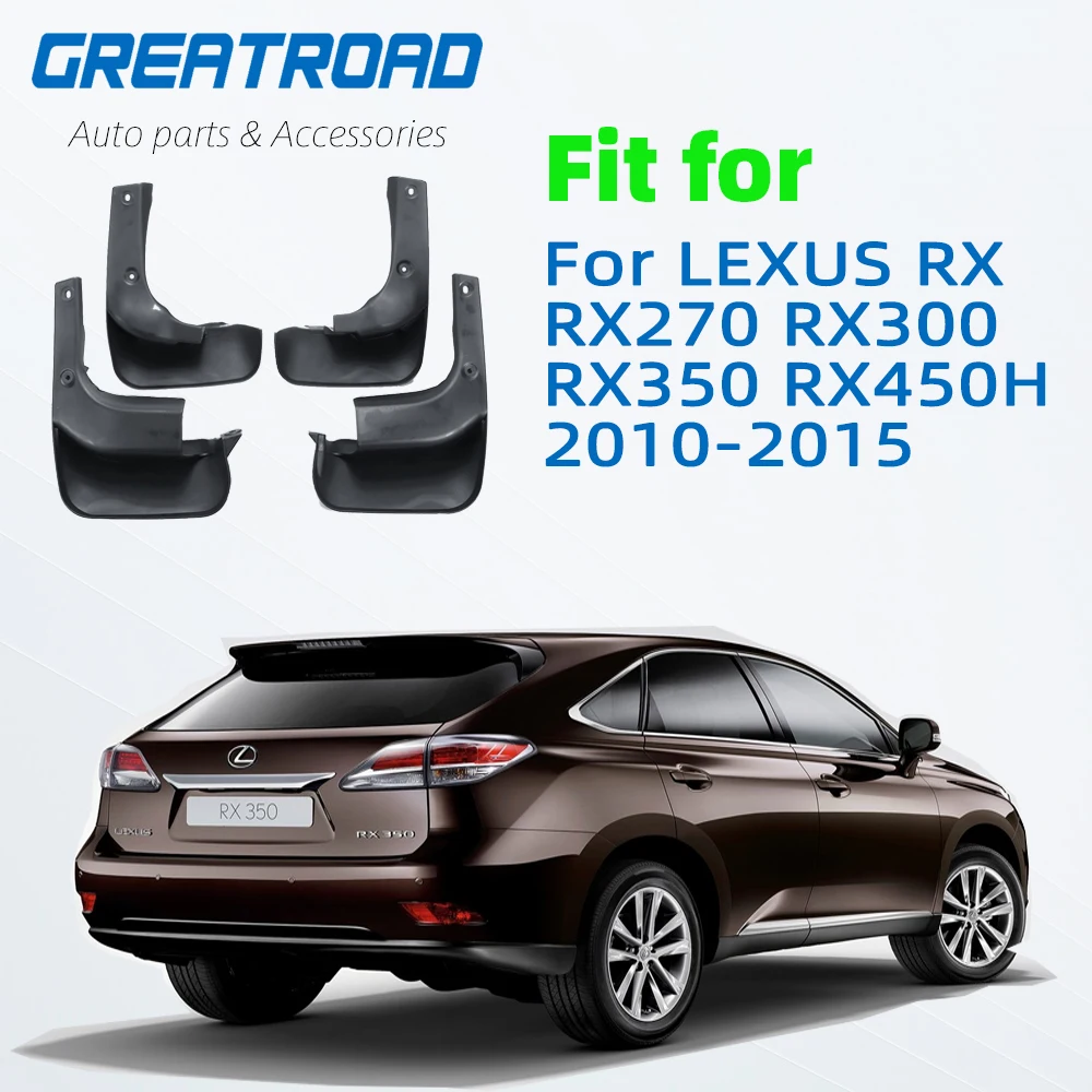Автомобильные Брызговики для LEXUS RX RX270 RX300 RX350 RX450H 2010- Брызговики аксессуары для брызговиков