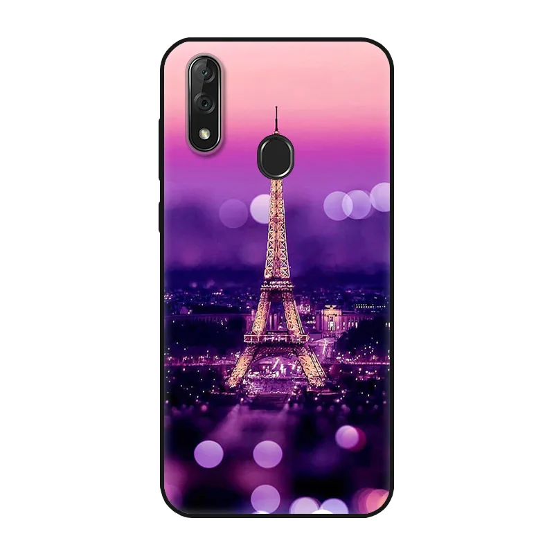 Compatibile con ASUS ZenFone Max PRO (ZB602KL) Cover, Custodia Armor Anello Cavalletto (Funziona con Il Supporto Magnetico per Auto) Case Paraurti per