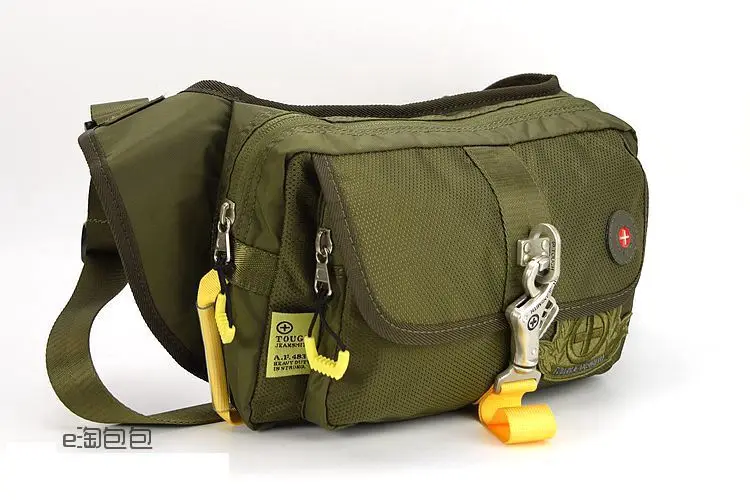 Корея Multipocket сумка Пеший Туризм Груди Кроссбоди городской модная Уличная обувь; обувь с длинным ремешком через плечо 10-дюймового планшетного нейлоновая сумка