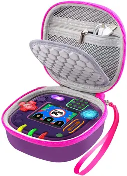 

COMECASE Case for Leapfrog Rockit Twist Handheld Learning Game System, Perfect Toy Box Storage for Kids Children -Purple