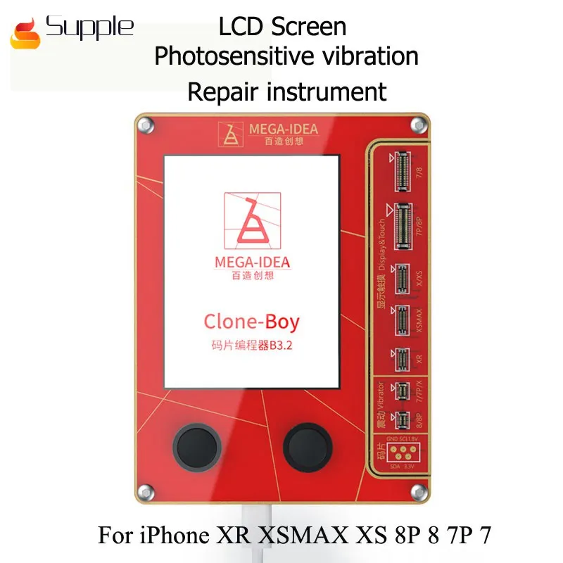 

LCD Screen Photosensitive vibration Repair Programmer for iPhone XR XSMAX XS 8P 8 7P 7 Vibration/Touch/Photosensitive Repair