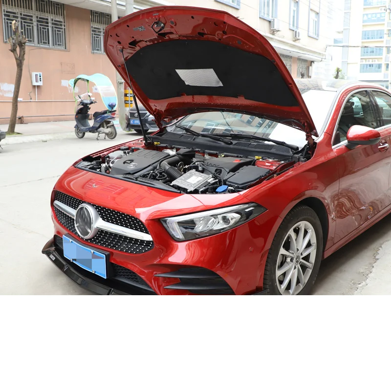 Lsrtw2017 для Mercedes Benz A Class A200 A180 капот автомобиля шумоизоляция коврик протектор Аксессуары для формовки интерьера