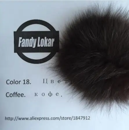 RFC018 coffee Fandy lokar шуба из натурального Лисьего меха Женское зимнее плотное меховое пальто Настоящая лисица Меховая куртка верхняя одежда женский Дамский стоячий воротник жакет из меха - Цвет: RFC018 coffee
