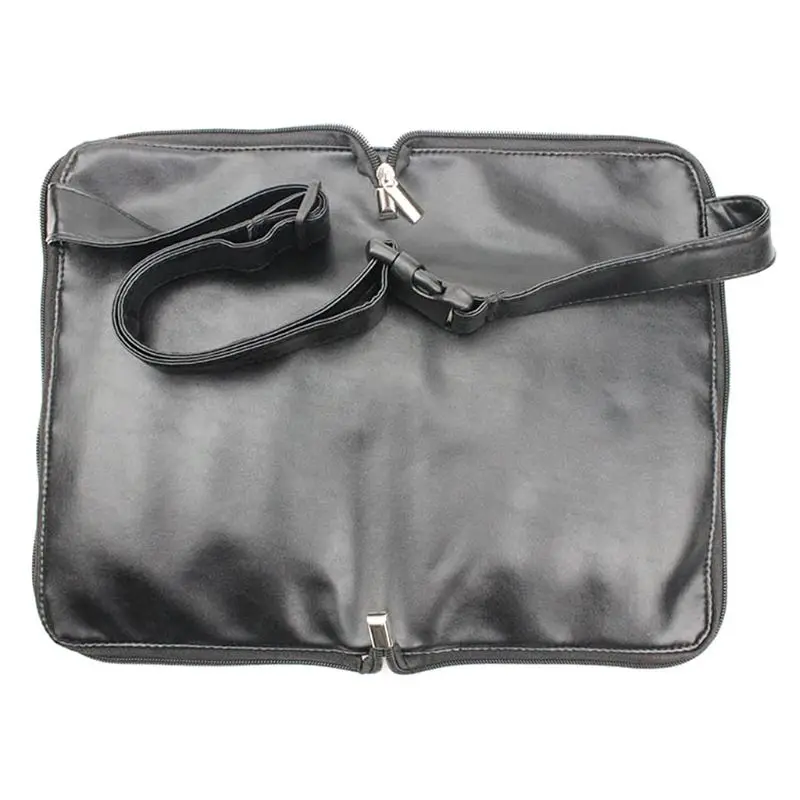 Professional Cosmetic Bag Cosmetic Display Holder Case Makeup Brush Bag with Artist Belt Strap for Women