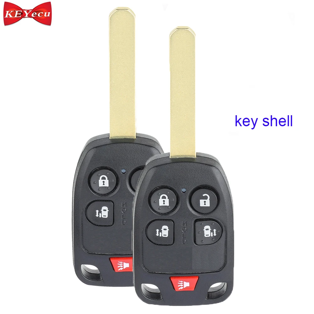 KEYECU 2 шт. для Honda Odyssey 2011 2012 2013 дистанционный Автомобильный ключ чехол Брелок для N5F-A04TAA 35118-TK8-A10