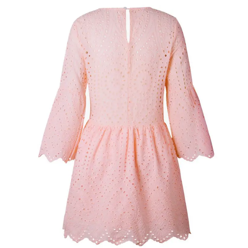 Летнее платье с рисунком, женское платье, Vestidos, кружевное мини-платье, большие размеры XXL, яркие цвета, пляжные платья, открытое белое платье, WQS2230