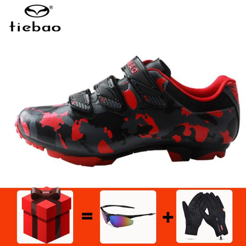 TB35-B1719 Tiebao велосипедная обувь Sapatilha Ciclismo Mtb chaussure vtt zapatillas hombre deportiva, мужские кроссовки для гонок на горном велосипеде - Цвет: TB35-B1719