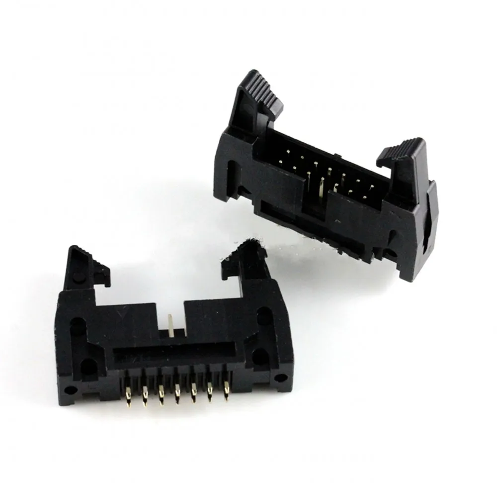 100PCS DC2 2.54mm ġ ƮƮ/ ũ ȥ  Ŀ 10/14/16/20/26/30/40P ÷  ̺ IDC 