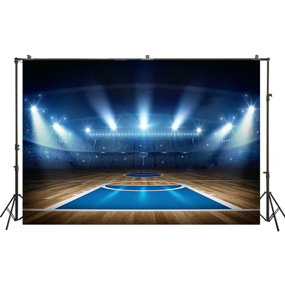 HUAYI Photography Backdrop Basketball Game Boys Photo Booth Background Birthday Stage Child Studio Customize Backdrops W-3452 |