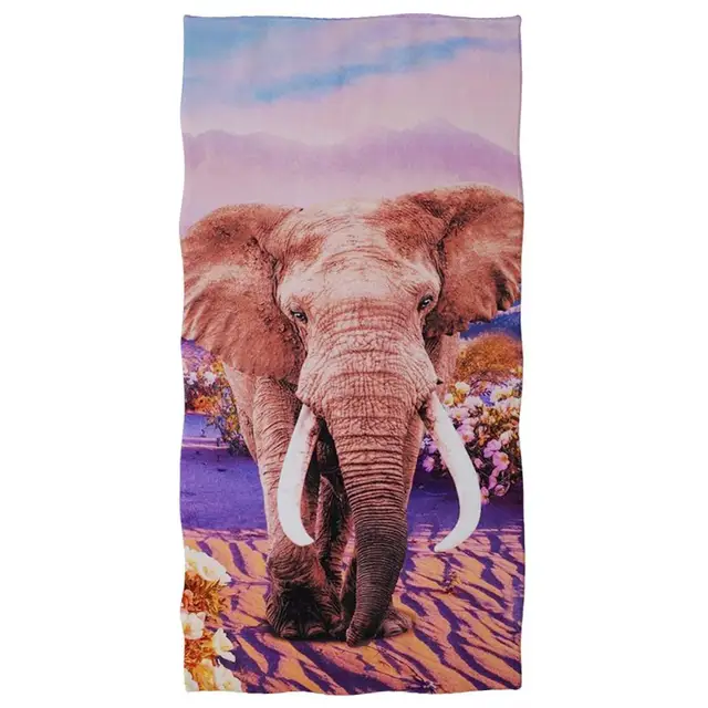 Mandala Olifant Print Douche Handdoek Grote Bad Beach Swim Deken/Handdoeken Kids Badkamer Accessoires Hotel Quick Droge Handdoek - Huis & Tuin