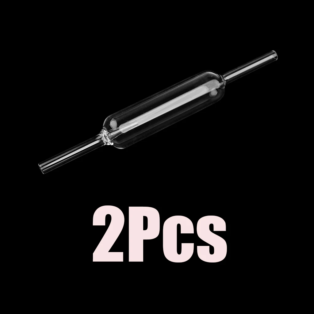 2Pcs Aquarium Planted Tank Crystal Clear CO2 Monitor with Bubble Counter