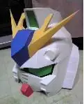

SD Rx-93 V Gundam Helmet (Can Be Set Head) Paper Model Hand-made Head Cover
