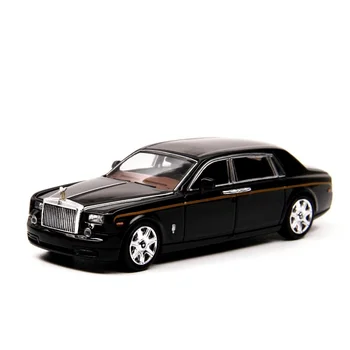 

1:64 Rolls Royce Phantom VII Black & White Diecast Model Car