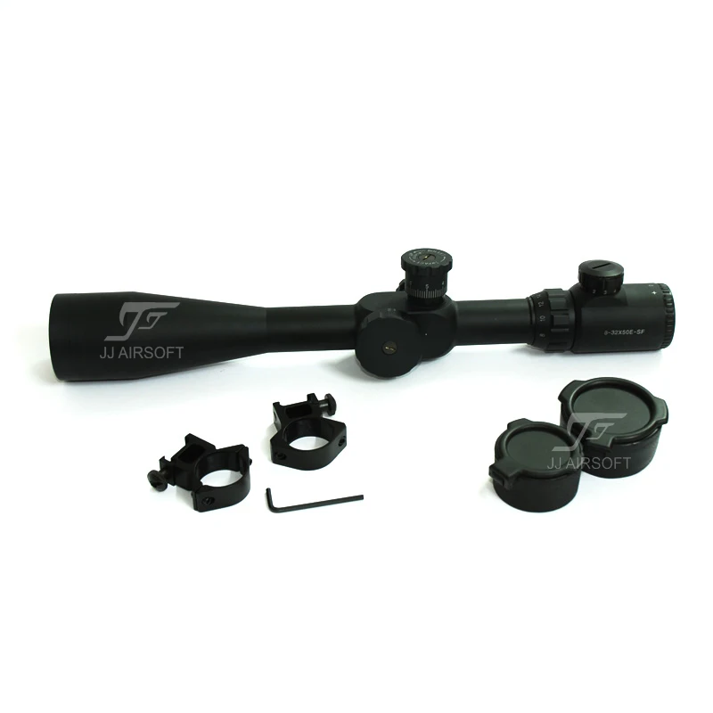JJ Airsoft 8-32x50E-SF(красный/зеленый сетка)(черный/коричневый) прицел(ePacket/HongKong Post Air Mail