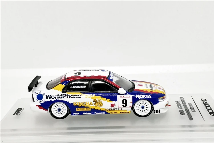 INNO64 1: 64 Honda Accord#9 World Phone Singha Racing Таиланд специальное издание литая под давлением модель автомобиля