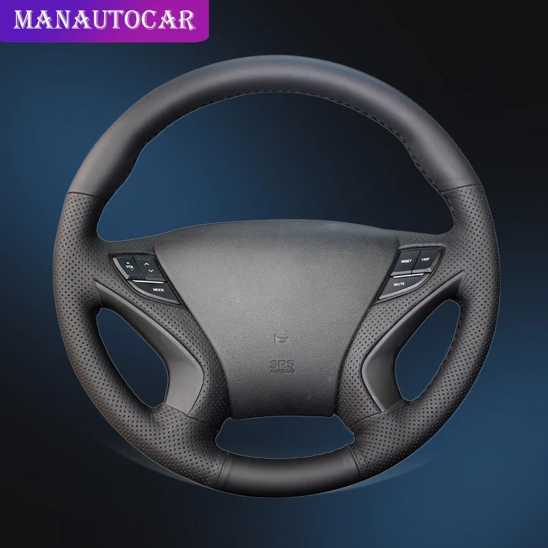 Оплетка на рулевое колесо для Hyundai Sonata 8 2011 2012 2013 2014 автомобильные чехлы