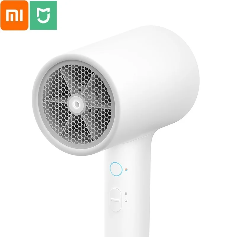 Xiaomi Mijia, фен для волос с ионами воды CMJ0LX, быстро высушенный, переносной, для путешествий, дома, комплекты, низкий уровень шума, 1800 Вт, электрический фен