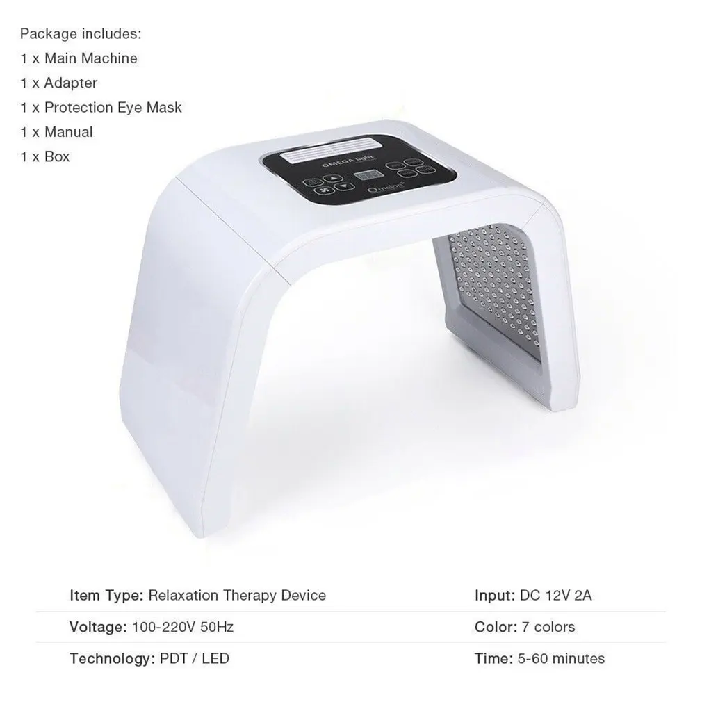  Pdt Smart Spectrometer Led Light Dynamic Beauty Equipment Seven-Color Spectrometer Beauty Salon Acn - 4000057693956