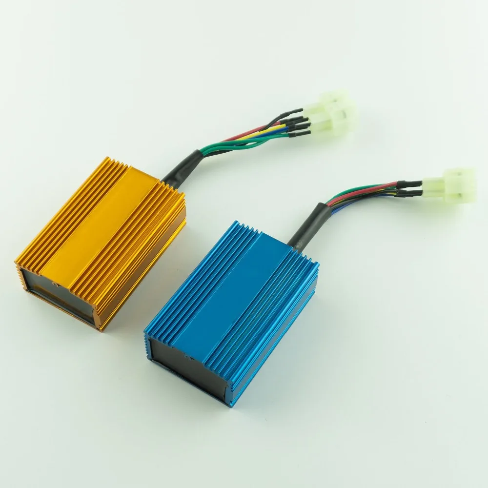 1 шт. 6-контактныйб гоночный CDI GY6 Круглый Pin Коробка зажигания для 50cc 90cc 110cc 125cc 150cc 2 тактный двигатель Мопед Скутер ATV Quad Багги