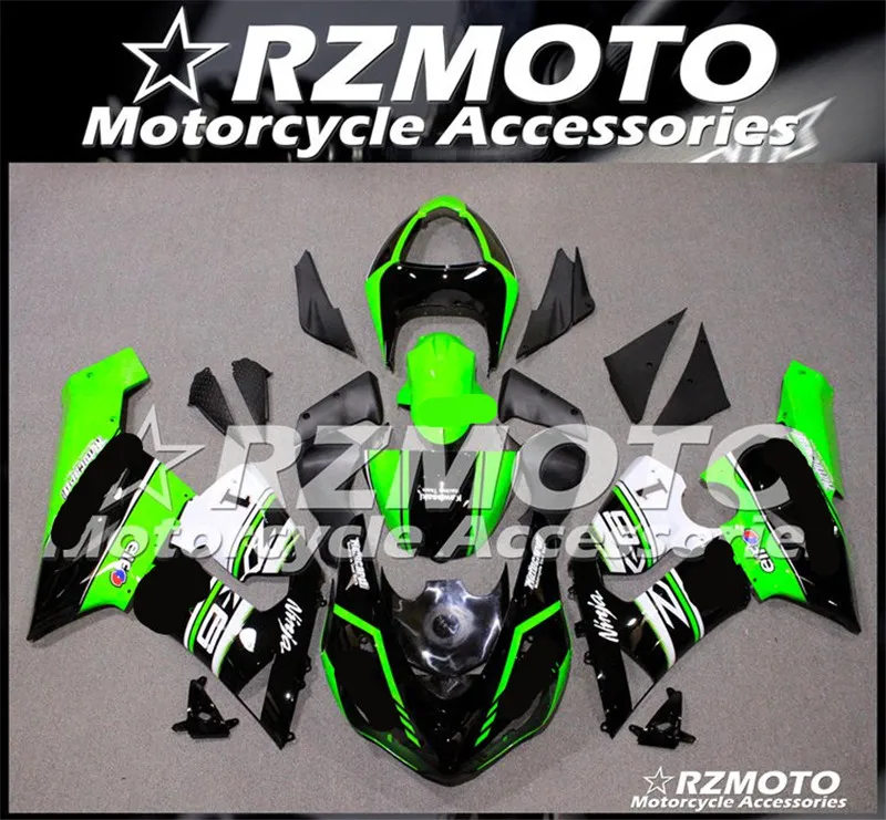 Мотоциклетный обтекатель abs Подходит для Kawasaki ZX6R 636 ZX-6R 2005 2006 корпусные детали пресс-форм Магазин № 0322