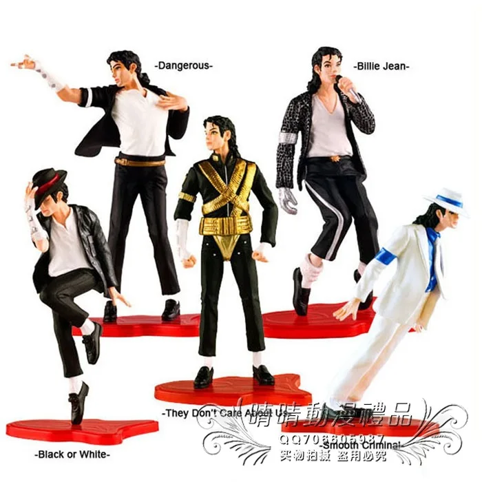 5 шт. Майкл Джексон Moonwalk ПВХ фигурка СВЧ S. H. Figuarts King of POP MJ Коллекционная модель игрушки для детей Подарки