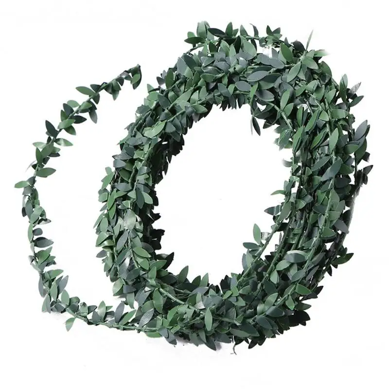 

DIY Artificial Green Leaf Garland String Vine Wedding Home Christmas Plants Party Decoration Flower Rattan String
