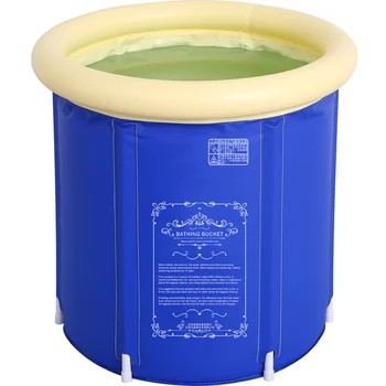 

Adult Large Folding Bath Barrel Bath Barrel Inflatable Bathtub Plastic Children Bath