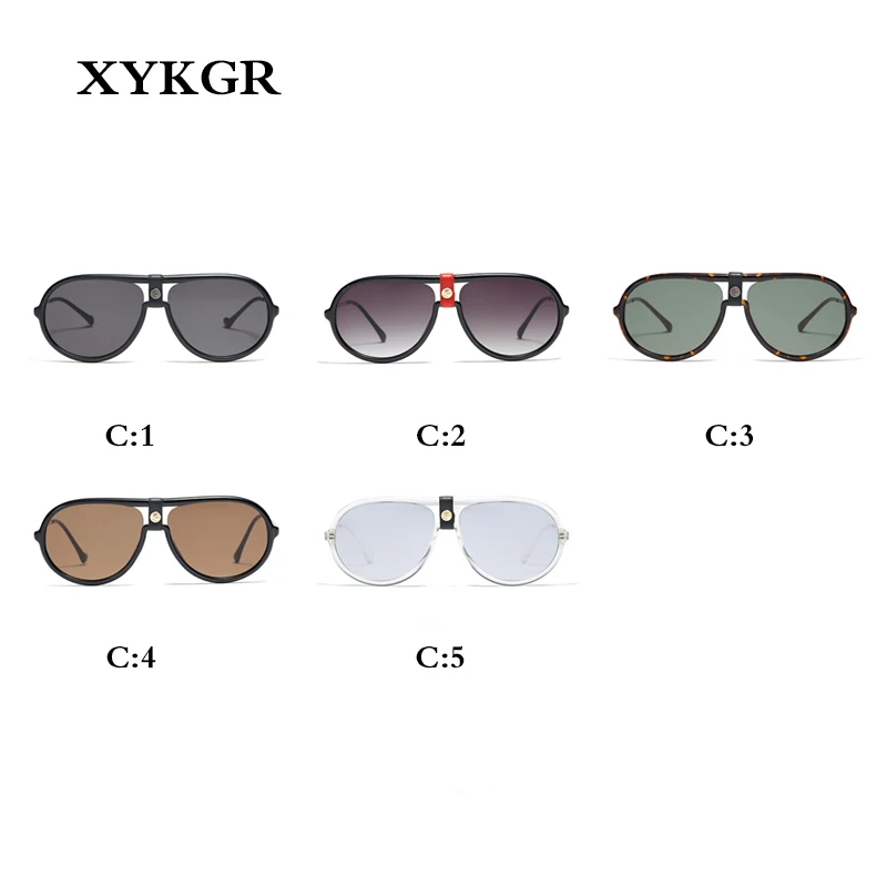 XYKGR новые большие солнцезащитные очки Женские Оригинальные солнцезащитные очки мужские модные очки Женские брендовые дизайнерские солнечные очки в черной оправе UV40