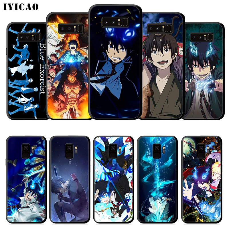 IYICAO синий Exorcist аниме мягкий чехол для samsung Galaxy S10e S10 S9 S8 Plus S6 S7 Edge Note 10 9 8 TPU |
