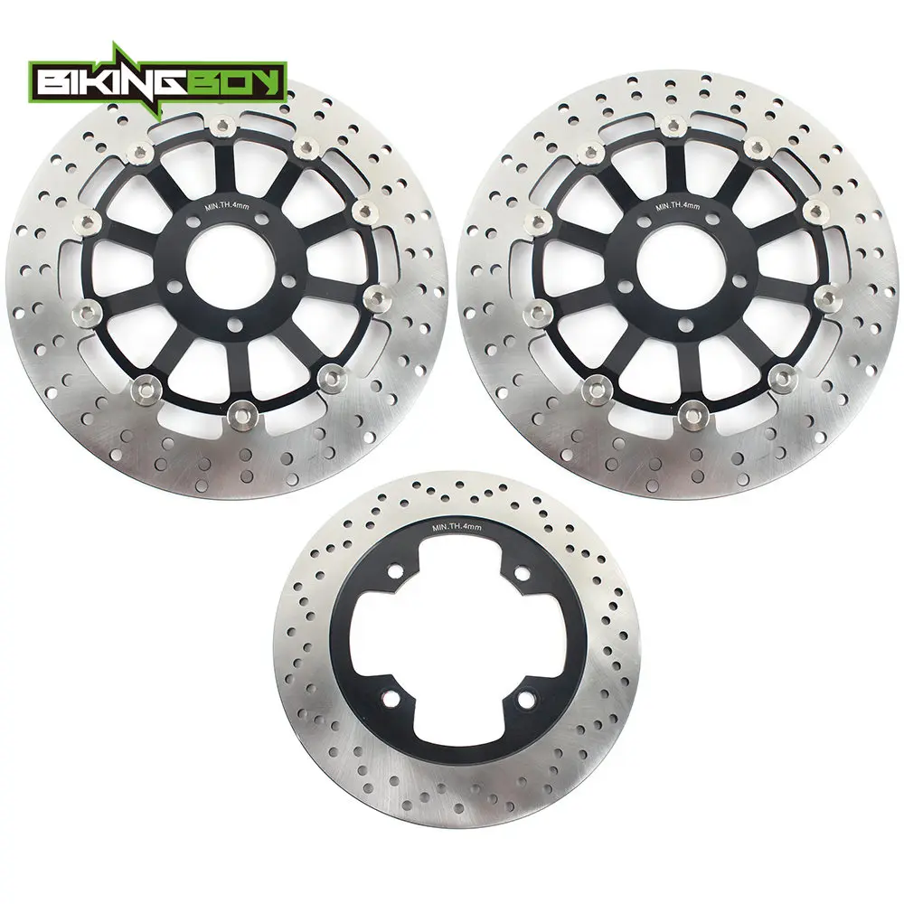 BIKINGBOY ZR 550 ZEPHYR 90-01 ZZ-R 600 E 93-07 ZR 7 99-05 ZZR 400 93-01 04 05 ZR 7 S 01-05 Передние Задние тормозные диски роторы диски
