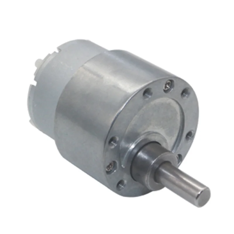 

Electric Micro 12V 24V DC Gear Motors Carbon Brush 8RPM To 640RPM Adjustable Speed Reversible In DC Motor Use For Smart Toys