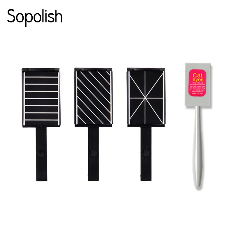 

SOPOLISH 1PCS Magnet Stick Cat Eye Strong for cat eye Gel Polish Varnish Tips Builder Nail Art 3D Magnetic Design Pro Manicure